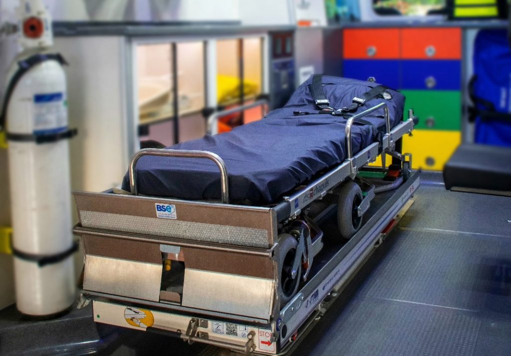 Matériel destiné au transport d'urgence sanitaire