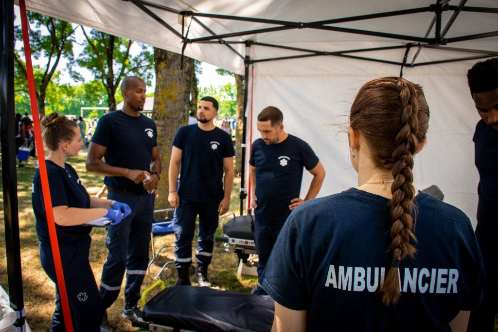 Poste de secours ambulance Stéhélin